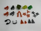 Vintage TMNT Accessory Lot 1988-2003 Weapons Gear Ninja Stars Playmates Parts