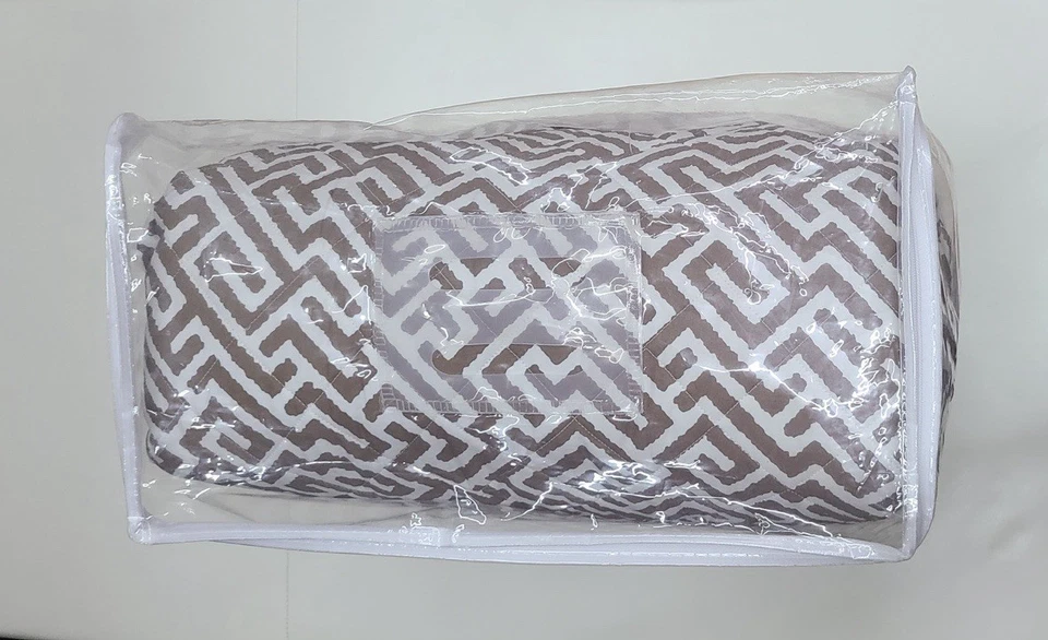 Edredón Matouk Schumacher MSC058 Gabriel King Mocha 500 hilos Foto 3 de 4