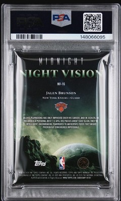 2025-26 Topps Midnight - Night Vision Jalen Brunson #NV-16 for 