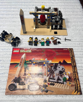 LEGO Adventurers Mummy's Tomb 5958 100% COMPLETE w/ Instructions