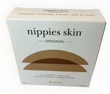 Nippies Nipple Covers for Women - Sticky Adhesive Silicone Pasties - Carmel D 