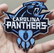 Carolina Panthers NFL Team Logo Iron On Patch - Sew Patch - Embroidered Patch