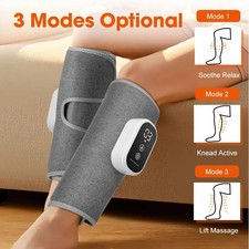 Electric Leg Massager Wireless Rechargeable Air Compression Calf Massage Relax