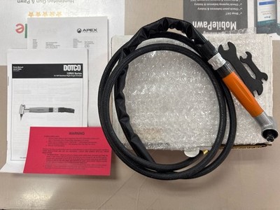 New Dotco Industrial Right-Angle Grinder 12R0380-18 Gearless, 80,000RPM