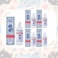 Kwan Loong Chinese Medicated Oil Pain Relief Headache Dizziness Menthol (COMBO)