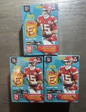 Lot Of 3 2025 Panini Donruss Elite Football Factory Sealed Blaster Boxes