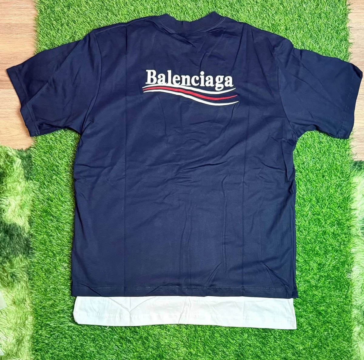 Balenciaga Blue T-Shirts for Men for sale | eBay