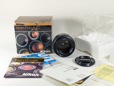 Nikon Nikkor AF 50mm f1.4 D Lens