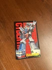 Transformers G1 Takara Japanese Bio Card 1987 ORIGINAL Raiden