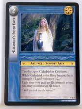 LORD OF THE RINGS TCG TREACHERY & DECEIT RARE CARD 18R11 GALADRIEL'S SILVER EWER