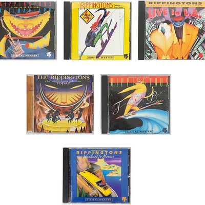 Rippingtons Russ Freeman 6 CD Lot Kilimanjaro Live Monaco Paradise Topaz Curves