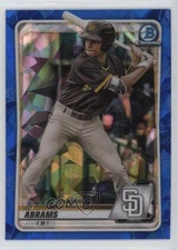 2020 Bowman Chrome Draft Sapphire Edition CJ Abrams #BD-189