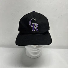 Vintage 1990s Colorado Rockies MLB Drew Pearson Companies Snapback Hat Cap