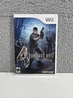 Resident Evil 4 - Wii Edition (Nintendo Wii, 2007) CIB Complete - Tested
