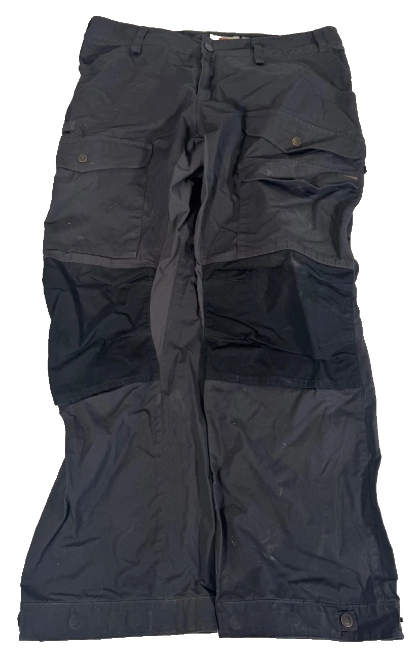 Fjallraven Vidda Pro G1000 Outdoor Hiking Pants Trousers Black Gray 36 x 30
Opens in a new window or