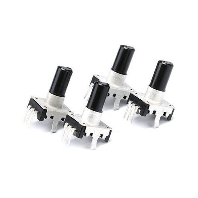 10pcs 360 Degree Rotary Encoder EC12 E12 Audio Encoder Coding 3Pin Handle 15MM