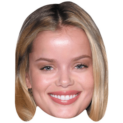 Frida Aasen (Smile) Celebrity Mask, Flat Card Face, Fancy Dress Mask