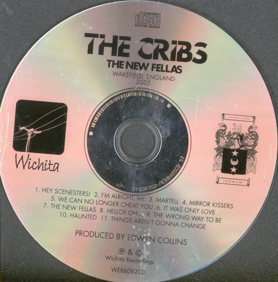 Cribs New Fellas CD Europa WICHITA WEBB082CD - Bild 3 von 3