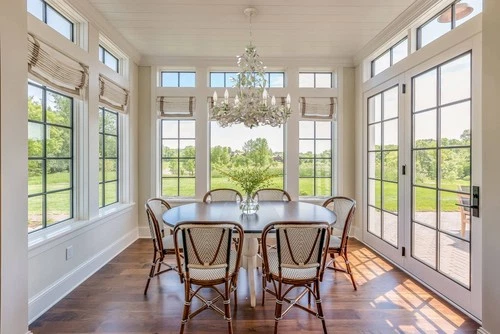 Crystorama Josie 25" Champagne Green Tea Leaf and Vine Chandelier - Picture 6 of 8