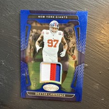 Dexter Lawrence 2025 Panini Certified Patch /20 #MME-DLE