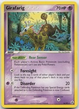 Girafarig 16/92 Rare Legend Maker Pokemon LP