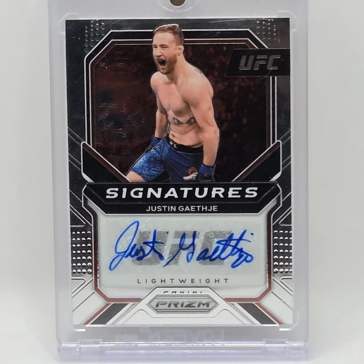 2021 Panini Prizm UFC - Justin Gaethje #SG-JGT for sale | eBay