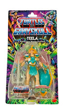 Mattel MOTU x TMNT Turtles of Grayskull TEELA Masters of the Universe Figure