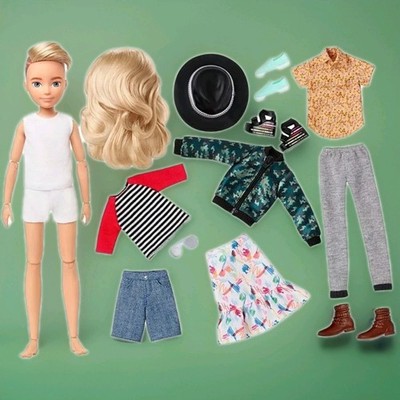 Mattel Creatable World Deluxe Character Doll Kit Blonde DC-414  New in Shipper