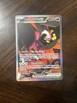 Fezandipiti EX 092/064 SIR Full Art Holo Rare Pokemon TCG Shrouded Fable NM