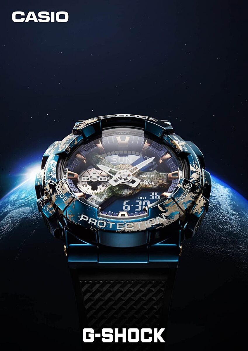 CASIO G-SHOCK GM-110EARTH-1AJR LIMITED EDITION Planet Earth CASIO G-SHOCK GM-110EARTH-1AJR LIMITED EDITION Planet Earth