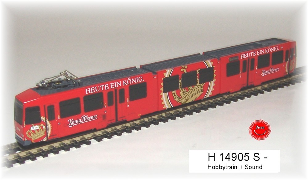 Hobbytrain 14905 S-tram Düwag m8 confutato köpi Sound Hobbytrain 14905 S-tram Düwag m8 confutato köpi Sound