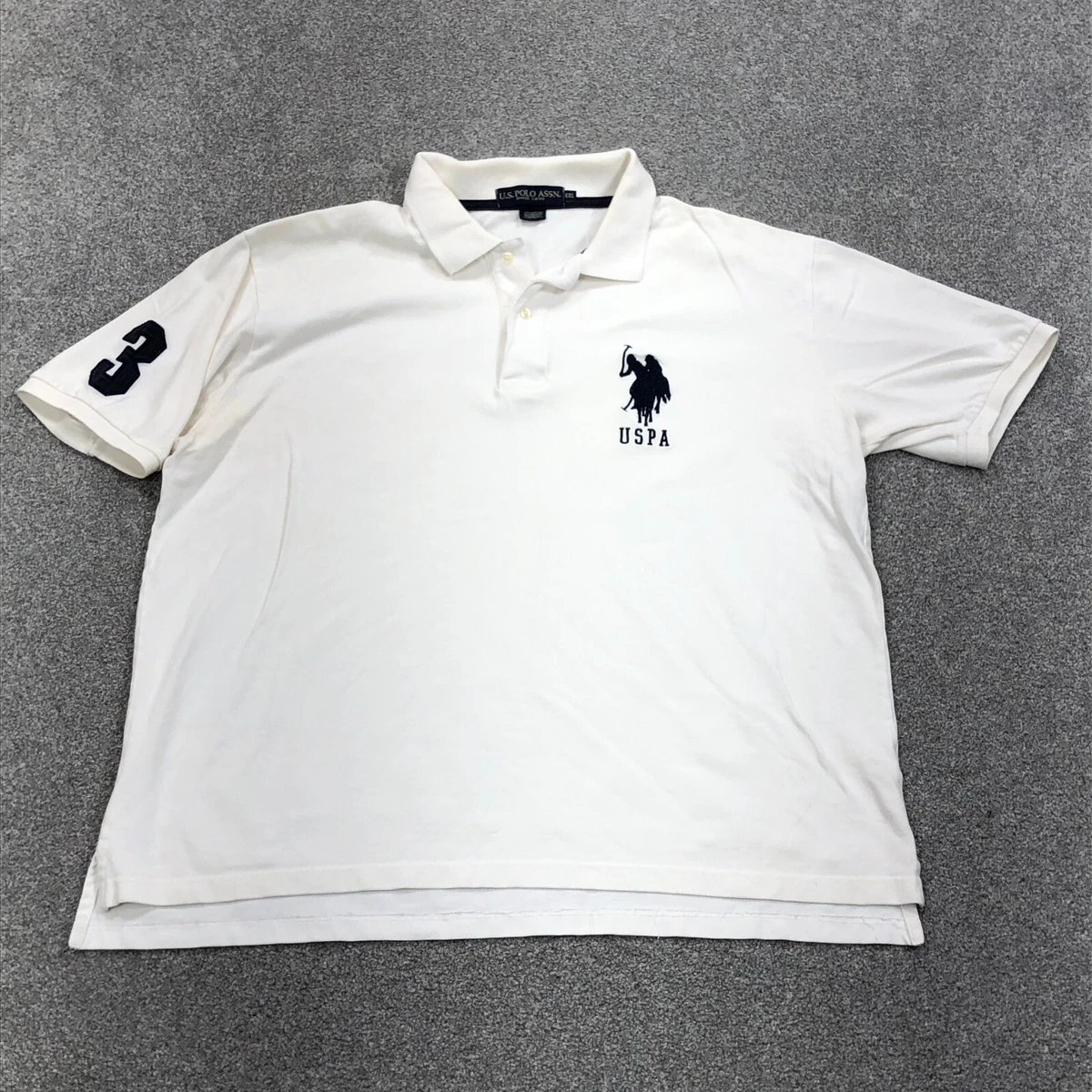 Uspa white t shirt sales