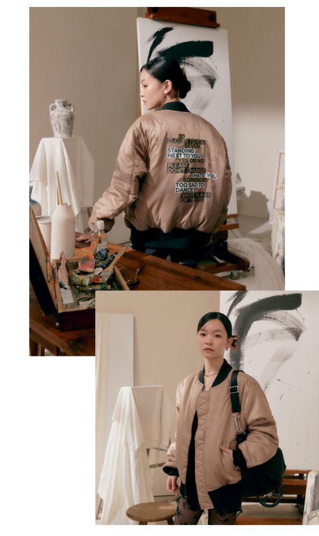 BTS Jungkook Golden Official Oversized Bomber Jacket XL Size