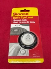 Starrett BE-1 Bulls Eye Level, 1-3/4 in, Circular Bull's Eye Level IN STOCK