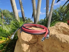 Set of 5' Fluid & Air Paint Spray Hose Assemblies, Conventional & HVLP