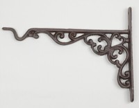 Haken Wandhalterung Blumenampel Landhaus Gusseisen 25 Cm Konsole Regal AufhäNger