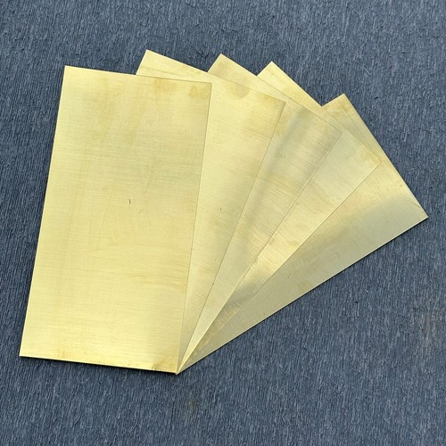 Messing Scheibenfolie (CZ108) 0,002"" bis 0,020"" 6""x3"" Blatt oder verschiedene Packung - Bild 2 von 5