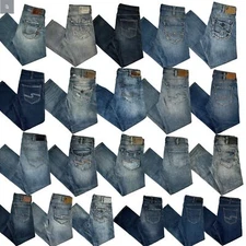 Silver Jeans Mid Rise Zac Relaxed Straight Leg Men's 30 32 33 40 42 DEFECTIVE