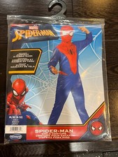 Marvel Spiderman Superhero Costume Halloween Youth Child Size Medium 8-10 NWT
