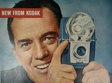1950's Kodak Camera Brownie Eastman Vintage Print Ad