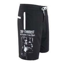DAVID BOWIE BOARD SHORTS Size 42 NEW IN PLASTIC- ZIGGY STARDUST Swim Suit Trunks