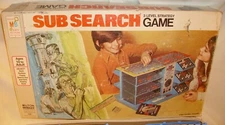SUB SEARCH THREE LEVEL STRATEGY GAME MILTON BRADLEY 1973 BOXED COMPLETE