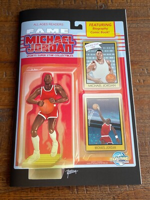 #ad FAME MICHAEL JORDAN #1 STARTING LINE UP ROOKIE FIGURE VARIANT LIMITED TO 99 COPY $24.99