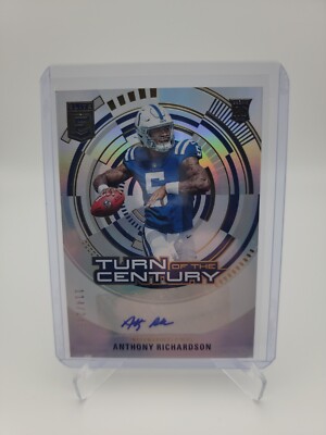 2023 Donruss Elite Anthony Richardson Rc Turn of the Century auto 114/249 -481