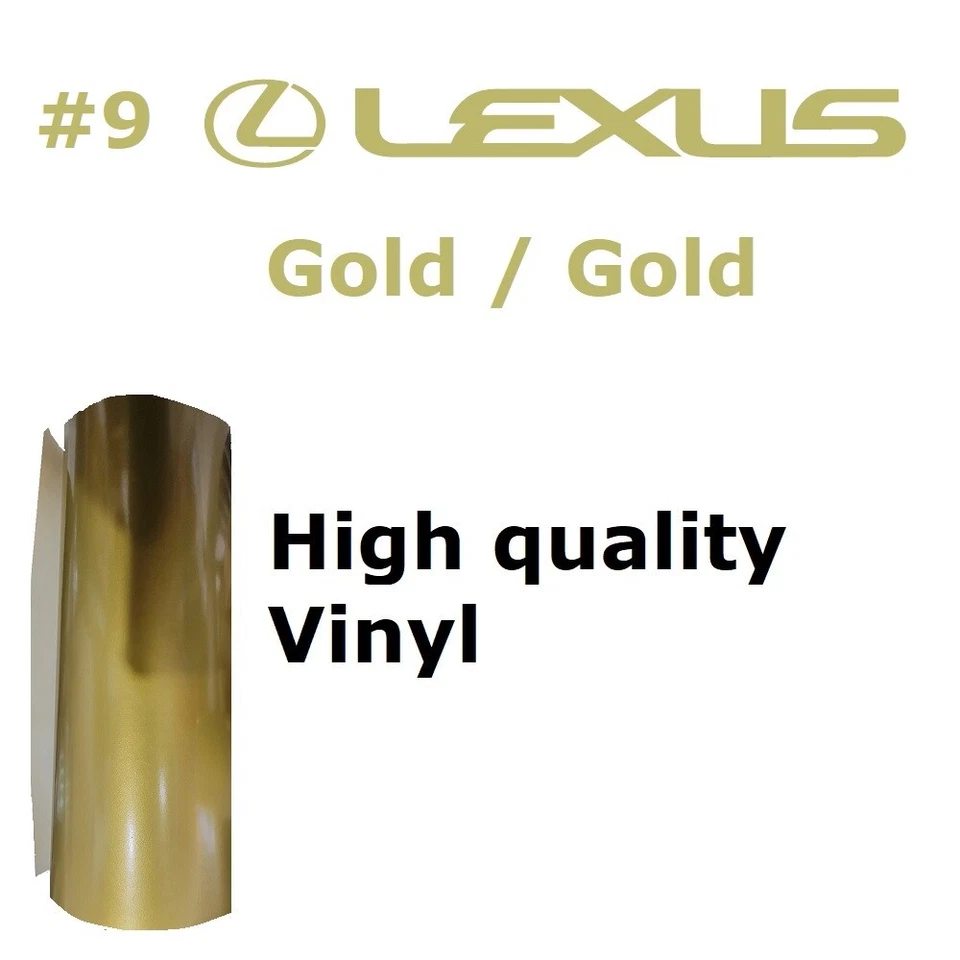 Calcomanía de vinilo con logotipo de LEXUS PARABRISAS IS GS ES LS RX CUPÉ DEPORTIVO Foto 3 de 4
