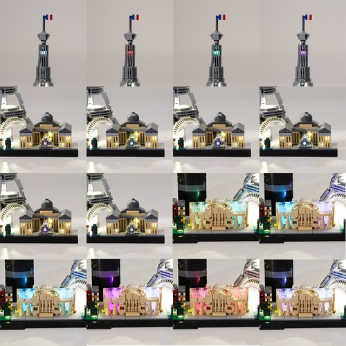 NEW LED Light Kit for Architecture Paris LEGOs 21044 Lighting Building - Picture 6 of 8
