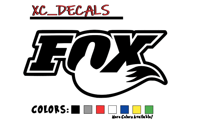 Fox Racing Stickers For Cars Fox Racing 6