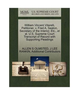 William Vincent Vitarelli, Petitioner, V. Fred A. Seaton, Secretary of the Inter