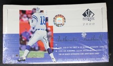 2000 Upper Deck SP Authentic Football Sealed Hobby Box