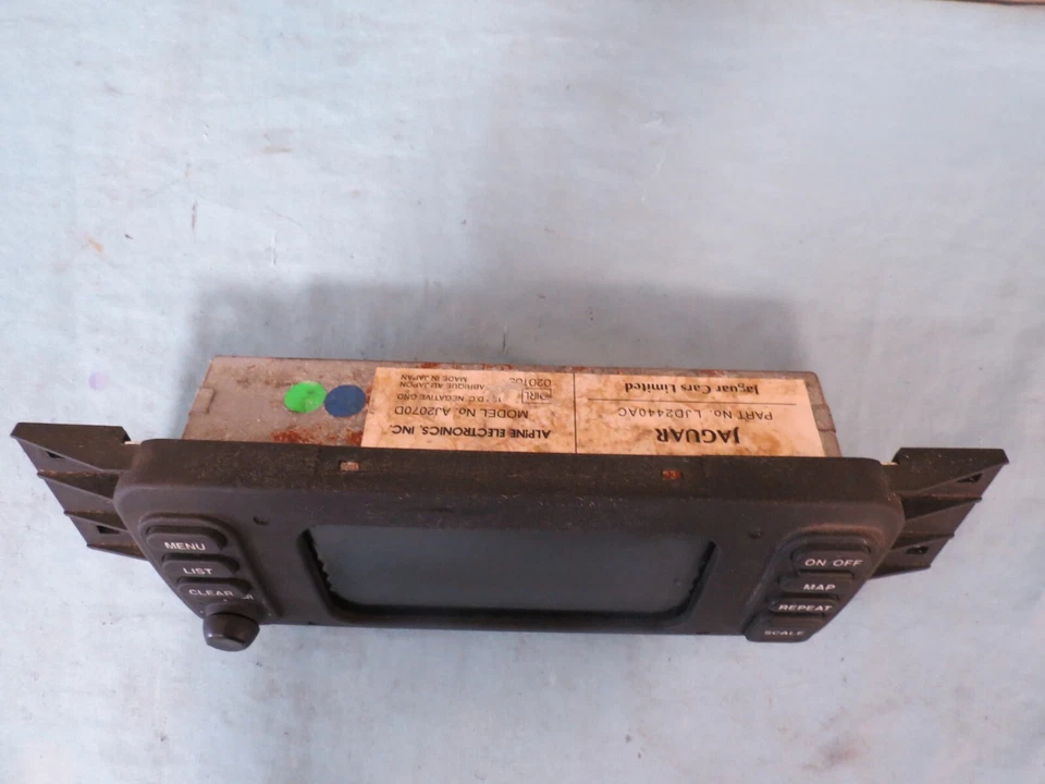 ✅ 97-06 Jaguar XK8 Información GPS NAVEGACIÓN Pantalla Táctil OEM LJD2440AC Foto 3 de 4